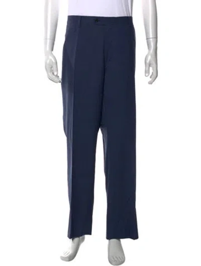 Pre-owned Indochino Wool Dress Pants W/ Tags In Blue