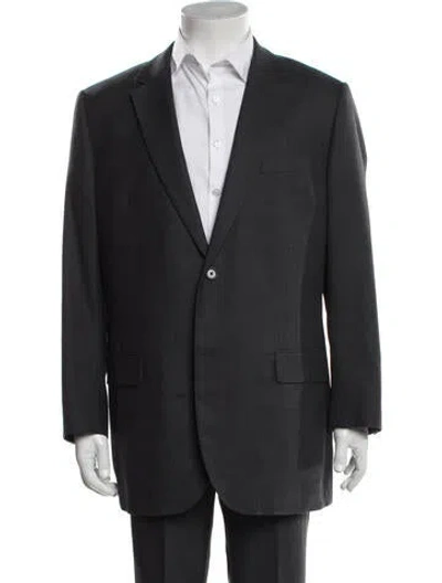 Pre-owned Indochino Wool Jacket In Grey