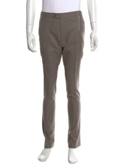 Pre-owned Indochino Wool Pants In Gray
