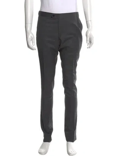 Pre-owned Indochino Wool Pants In Gray