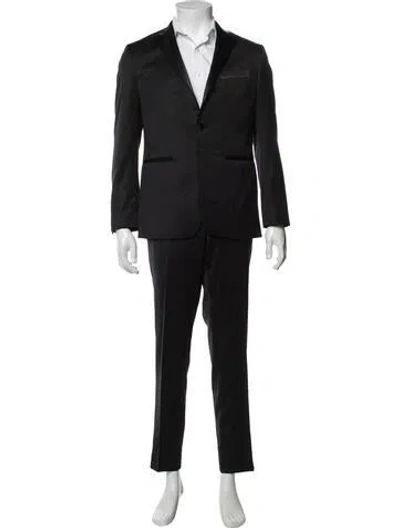 Pre-owned Indochino Wool Two-piece Suit In Black