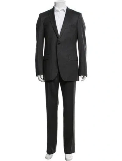 Pre-owned Indochino Wool Two-piece Suit In Grey