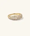 Indojewel Dôme Pavé Lab Grown Diamond Ring In White