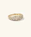 Indojewel Dôme Pavé Lab Grown Diamond Ring In White