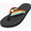 Indosole Responsibly-made Tire Sole Easy Living Flip Flops In Black