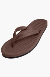 Indosole Responsibly-made Tire Sole Easy Living Flip Flops In Brown