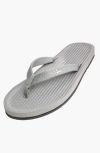 Indosole Responsibly-made Tire Sole Easy Living Flip Flops In Gray