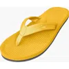 Indosole Responsibly-made Tire Sole Easy Living Flip Flops In Yellow
