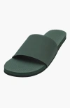 Indosole Responsibly-made Tire Sole Slide Sandals In Green