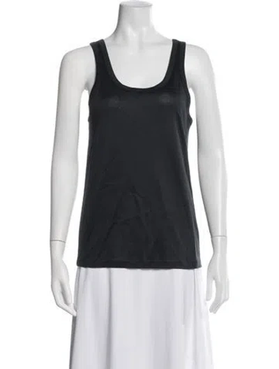 Pre-owned Indress Scoop Neck Sleeveless Top In Grey
