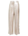Indress Woman Pants Platinum Size 0 Silk, Polyester