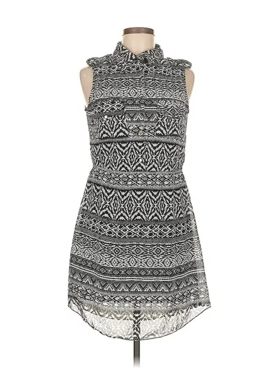 Pre-owned Indulge Casual Dress In Black