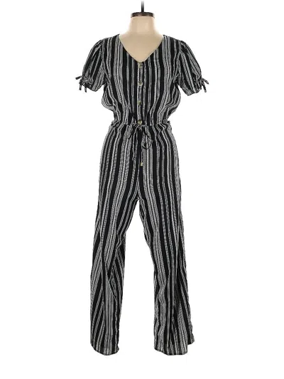 Pre-owned Indulge Jumpsuit In Black