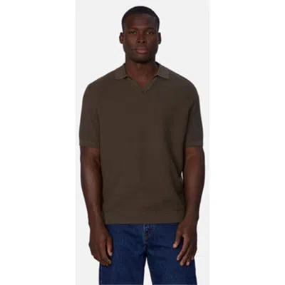 Industrie Australia The Alicante Polo In Dark Olive