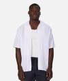 Industrie Australia The Castino Short Sleeve Shirt In Cream White