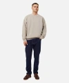 Industrie Australia The Del Sur Solid Sweatshirt In Od Wheat