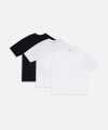 Industrie Australia The Del Sur T-shirt 3 Pack In Black White