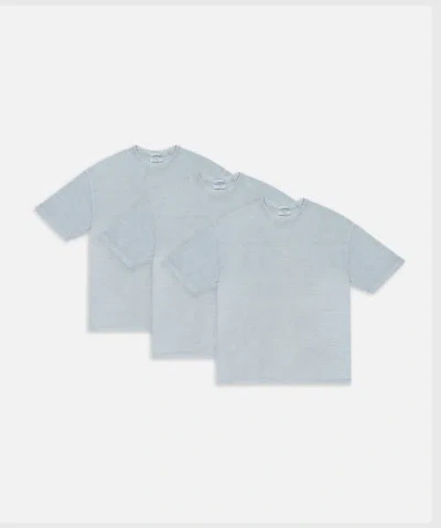 Industrie Australia The Del Sur T-shirt 3 Pack In French Blue