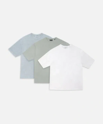 Industrie Australia The Del Sur T-shirt 3 Pack In Multi