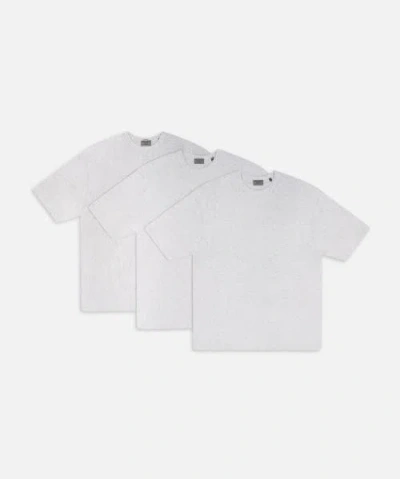 Industrie Australia The Del Sur T-shirt 3 Pack In New Grey Marle