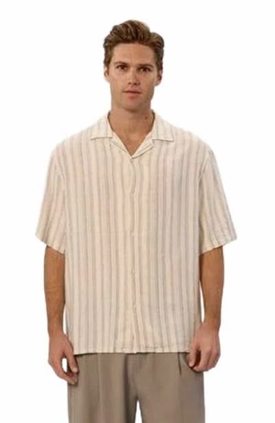 Industrie Australia The Domingo Short Sleeve Shirt In Multi