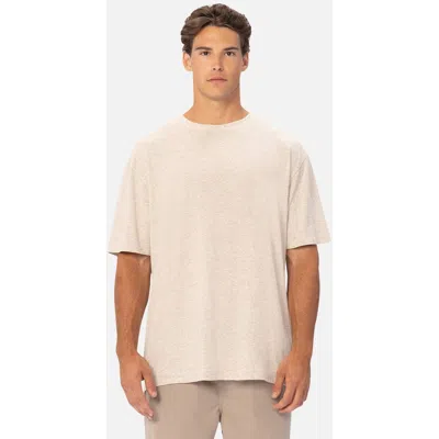 Industrie Australia The Freeman Athletic Tee In Wheat Marle
