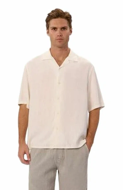 Industrie Australia The Havana Short Sleeve Shirt In Neutral