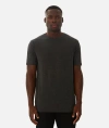 Industrie Australia The New Basic Crew Tee In Charcoal Marle