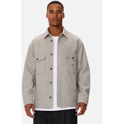 Industrie Australia The New Coleman Jacket In Light Grey