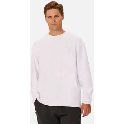 Industrie Australia The Newport Long Sleeve T-shirt In Gray