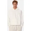 Industrie Australia The Tech Del Sur Hoodie In Polar White