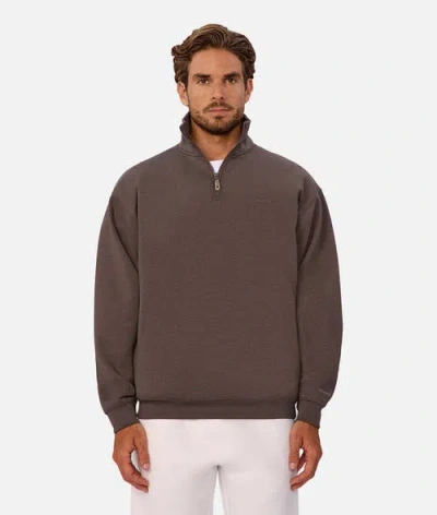 Industrie Australia The Tech Staunton Sweatshirt In Brown
