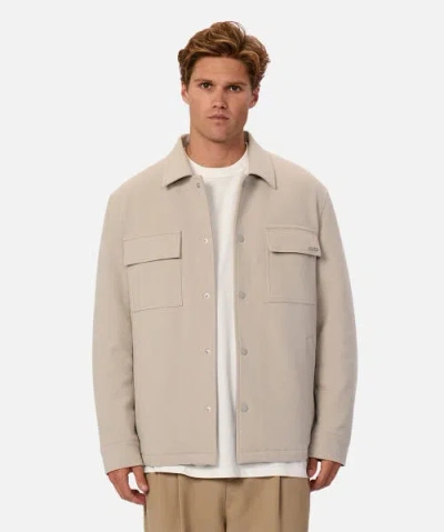 Industrie Australia The Westport Jacket In Light Taupe
