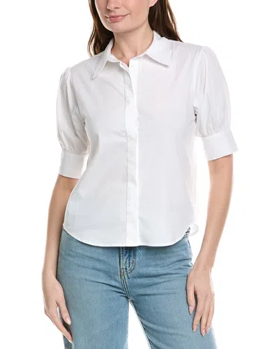 Industry Button Up Shirt In White