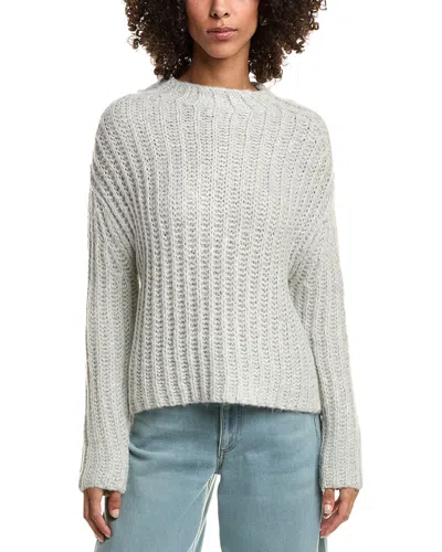 INDUSTRY CABLE WOOL & ALPACA-BLEND PULLOVER