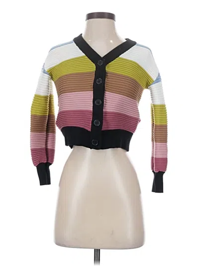 Pre-owned Industry Cardigan Sweater In Black