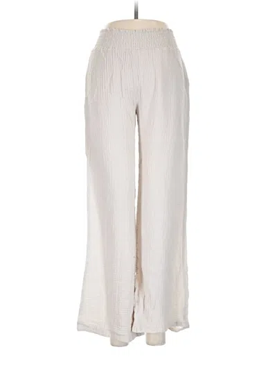 Pre-owned Industry Casual Pants In Ivory
