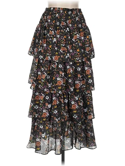 Pre-owned Industry Casual Skirt In Black