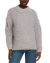Industry Chunky Pullover Sweater In Gray