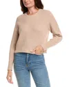 Industry Cropped Sweater In Neutral