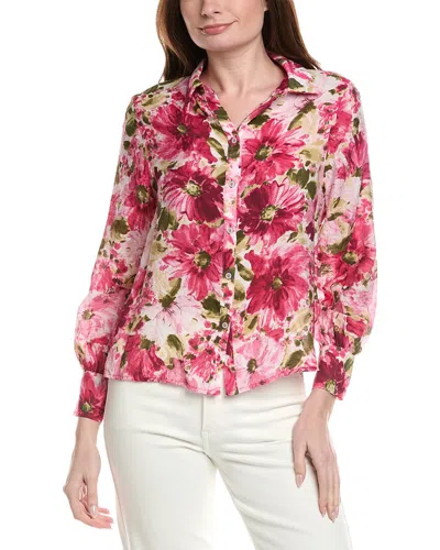 Industry Floral Printed Woven Button-down Shirt In Multi