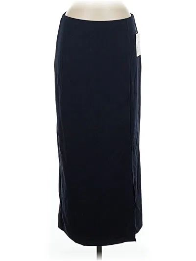 Pre-owned Industry Formal Skirt In Blue