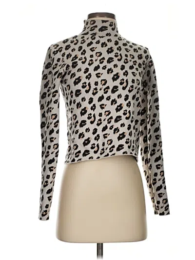 Pre-owned Industry Long Sleeve Turtleneck In Ivory