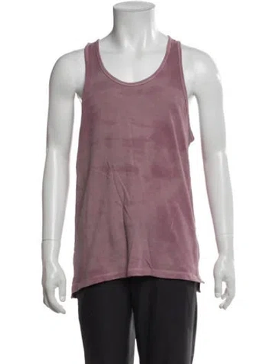 Pre-owned Industry Of All Nations Tie-dye Print Scoop Neck Tank W/ Tags In Pink