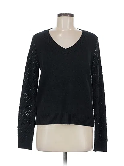 Pre-owned Industry Pullover Sweater In Black