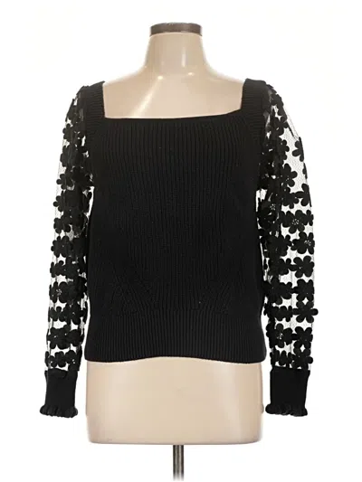 Pre-owned Industry Pullover Sweater In Black