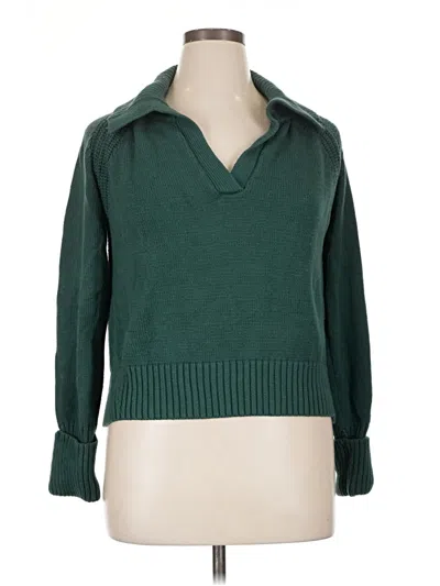 Pre-owned Industry Pullover Sweater In Green