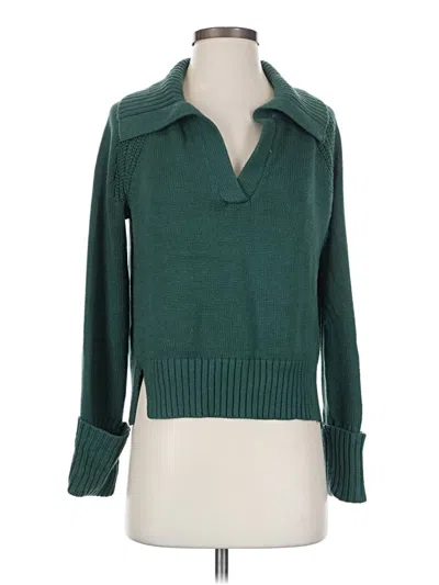 Pre-owned Industry Pullover Sweater In Green