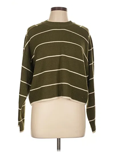 Pre-owned Industry Pullover Sweater In Green