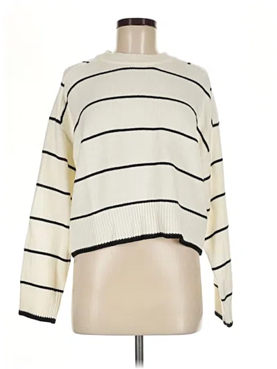 Pre-owned Industry Pullover Sweater In Ivory